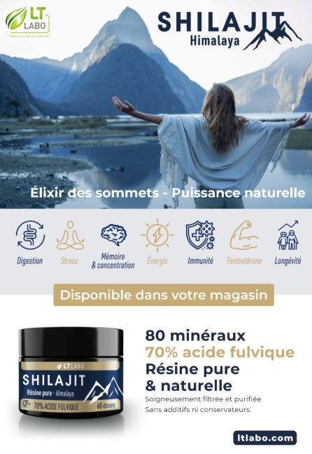 Shilajit résine 70% acide fulvique - 2