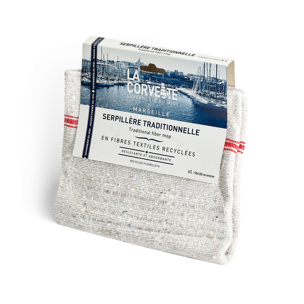Serpillère en fibres recyclées (50 x 100cm) - 1